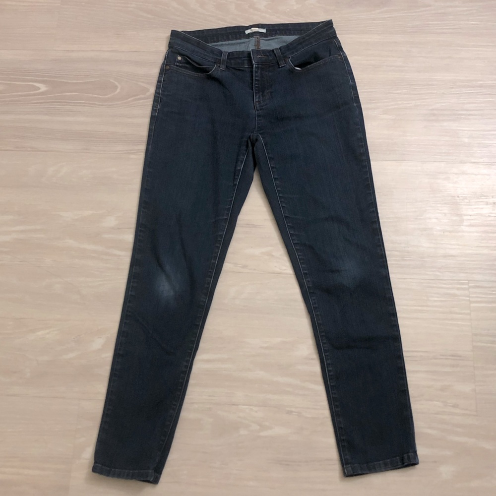 Eileen Fisher Dark Blue Jeans Size 6P